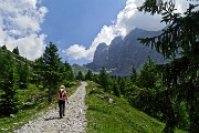 Al Rifugio Albani a scavalco della Valle Azzurra, salita in tutta la sua estensione il 23 giugno 2015 - FOTOGALLERY